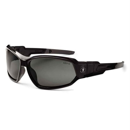 Ergodyne LOKI Smoke Lens Black Safety Glasses Sunglasses ERG56030